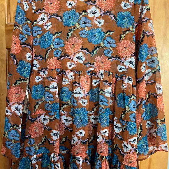 NWT-Aratta-Chiffon tunic-Medium - Picture 8 of 12